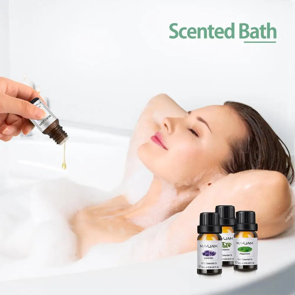 Ember & Glow Essential Oil Gift Set — 6 Fragrance Oils for Diffusers & Warmers