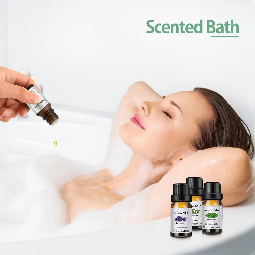 Ember & Glow Essential Oil Gift Set — 6 Fragrance Oils for Diffusers & Warmers