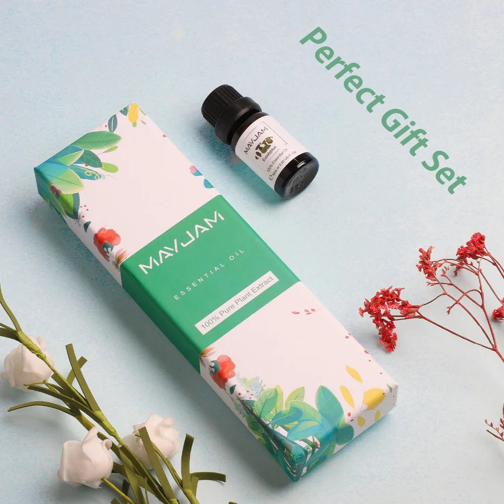 Ember & Glow Essential Oil Gift Set — 6 Fragrance Oils for Diffusers & Warmers