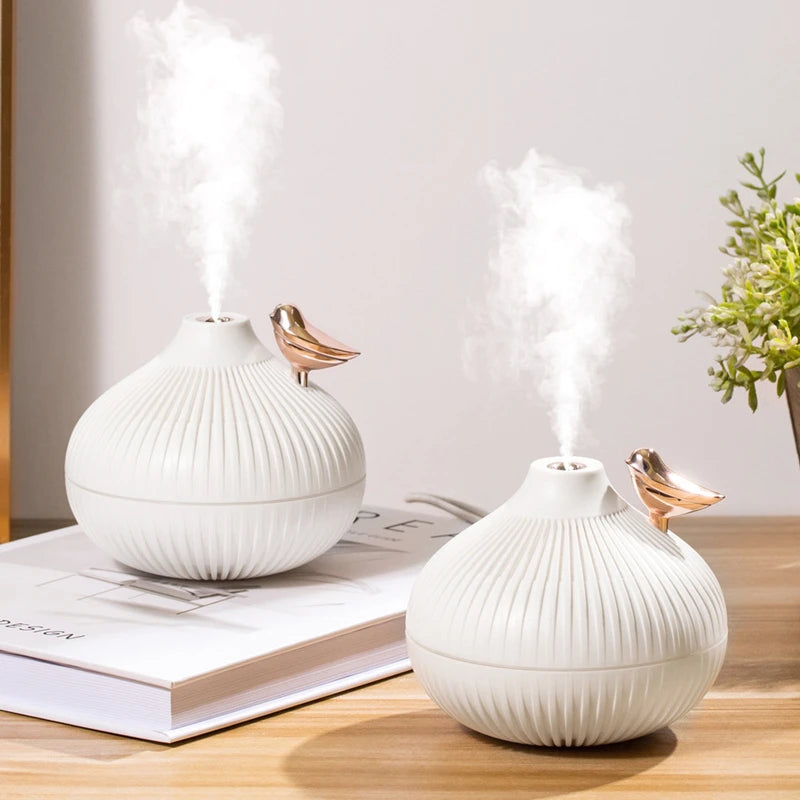 Ember & Glow USB Aroma Diffuser – 300ml Cool Mist with Warm LED Night Light